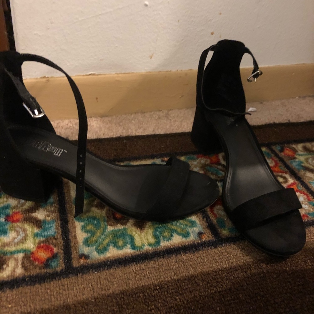 Black heels